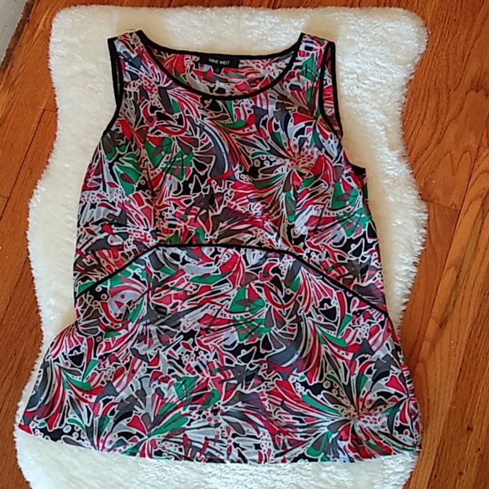 Nine West sleeveless top